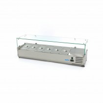 COUNTERTOP REFRIGERATED DISPLAY 140 CM - 1/3 GN 